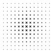 © Template Dealer - Halftone Pattern Background Texture - Halftone Effect Abstract Dotted Form