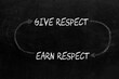 Give Respect Earn Respect