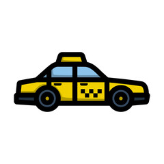 Wall Mural - Taxi Car Icon