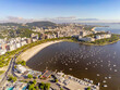 Rio de Janeiro – Strand Praia de Botafogo von oben – Brazilien