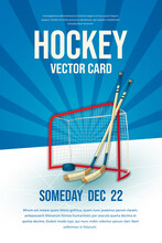 Hockey Flyer, Poster Design