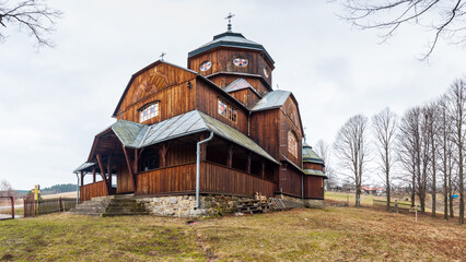 Cerkiew Opieki Najświętszej Maryi Panny w Roztoce, Bieszczady, Polska / Orthodox Church of the Protection of the Blessed Virgin Mary in Roztoka, Bieszczady, Poland