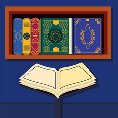 Wall Mural - islamic holy book