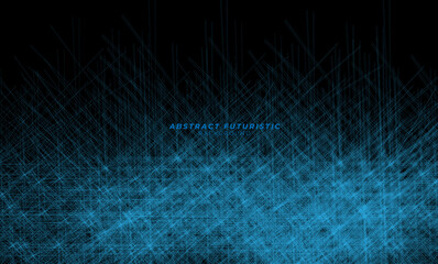 Wall Mural - Technology particle design background. Abstract technology background Hi-tech communication concept futuristic digital innovation. Vector background.