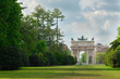 © Travelling Jack - The famous 'Arco della pace' (meaning 'Arch of the peace) located in Milan, Italy, close to Sempione Park. Green grass in the foreground.