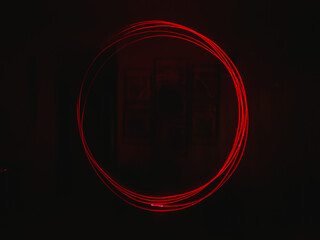abstract light painting