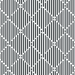 Wall Mural - geometric vector pattern, repeating linear stripe on squares diamond shape. pattern is on swatches p