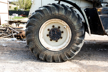 The tire of a big business machine