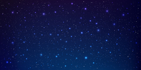 Wall Mural - beautiful milky way galaxy background with nebula cosmos. stardust in deep universe and bright shini