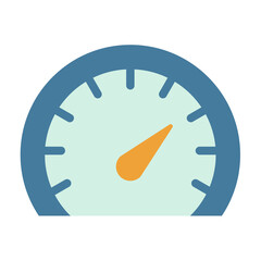 Wall Mural - seo speed performance optimize single isolated icon with flat style