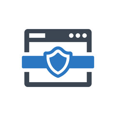 Poster - Web security icon