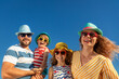 © Sunny studio - Happy family having fun on summer vacation