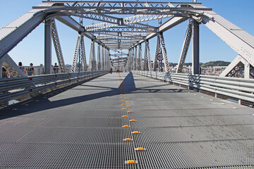 Poster - bridge over the river