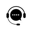 online support, call operator icon
