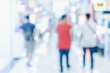 © czchampz - Abstract defocused or blurred background of the shopping mall with nice department store interior. which including of people and shop store.