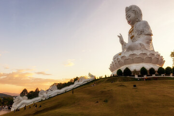 wat huay plakang in chiang rai thailand