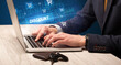 © ra2 studio - Businessman working on laptop concept