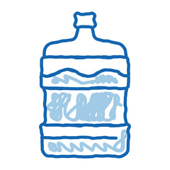 Sticker - Healthy Water Home Filter Vector Thin Line Icon