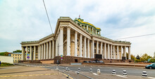 Central Academic Theater Of The Russian Army, The Construction Of The Theater Building Took Place From 1934 To 1940 On Suvorovskaya Square