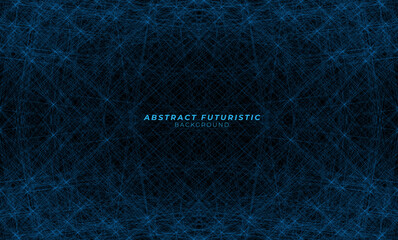Wall Mural - Technology particle design background. Abstract technology background Hi-tech communication concept futuristic digital innovation. Vector background.