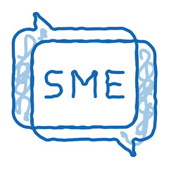 Sticker - Sme In Talking Quote Frames doodle icon hand drawn illustration