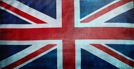 Sticker - Grunge British flag