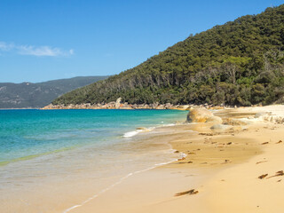 Wall Mural - Another beautiful sandy beach at North Waterloo Bay - Wilsons Promontory, Victoria, Australia