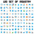 © Bright_Vector - set of factory vector , set of industry logo