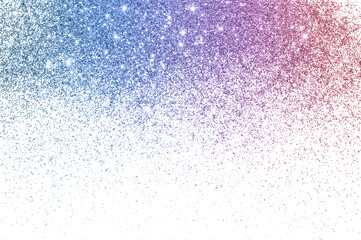 Poster - Shiny background with glitter sparkle on white
