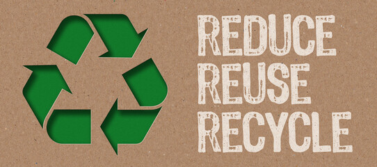 Paper cut - Reduce, Reuse and Recycle