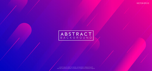 Wall Mural - abstract modern geometric shapes composition. trendy colorful geometric futuristic background for yo