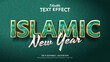 Text Effects, Editable Text Style - Islamic New Year
