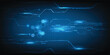 © Alleachday - Hi tech digital architect grid line circuit dark blue technology background. Vector illustrations.