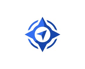 Poster - Compass logo