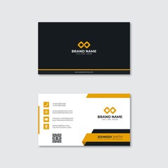 Modern professional business card design vector