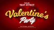 Valentines Party Text Effects