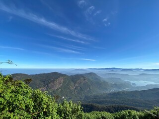 Landscape with sky