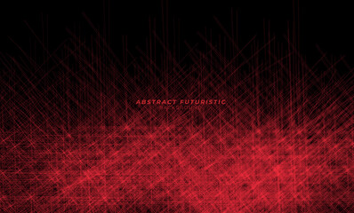 Wall Mural - Technology particle design background. Abstract technology background Hi-tech communication concept futuristic digital innovation. Vector background.
