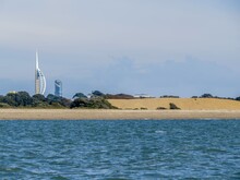 A View Of The Spinnaker Tower In Portsmouth England From The Sea