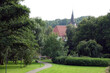 canvas print picture - St.-Willehadi-Kirche in Osterholz-Scharmbeck