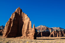 Capitol Reef National Park , Middle Cathedral Valley - Temple Of The Moon