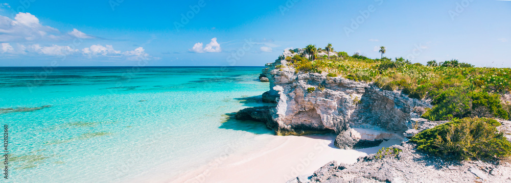Turquoise Blue Waters Dramatic Limestone Cliffs And Powder Soft White Turquoise Blue Waters Dramatic Limestone Cliffs And Powder Soft White