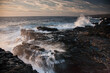 © Tandem Stock - Waves crash on the rugged coastline of Ka'u, on the southern end of the Big Island of Hawaii.