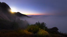 Sunrise, Santa Ynez Mountains, California