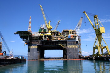 oil platform brazil rio de janeiro