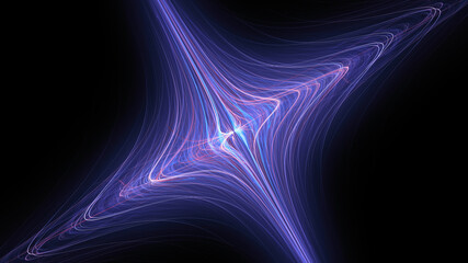 Wall Mural - futuristic flux capacitor abstract background