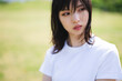© peach100 - 公園の女性