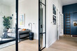 © Johnér - Glass door and modern living room