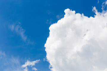 clouds in blue sky, cloud sky texture, sky and cloudscape