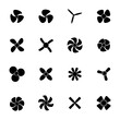 © hartini - propeller icon set vector sign symbol